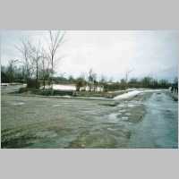 111-1387 Wehlau 1999, Grundstueck ehem. Molkerei, rechts Deutsche Str., links Allestr. (Foto G. Roseck).jpg